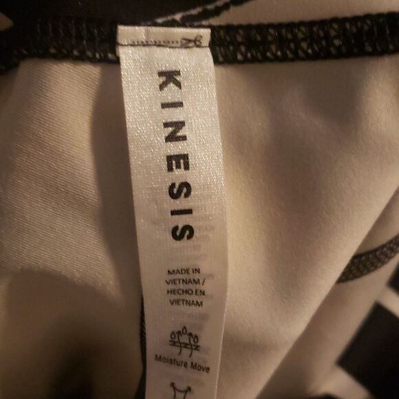 Kinesis High Rise Abstract Leggings Size XS Yoga Athleisure - Picture 10 of 12